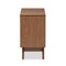 Baxton Studio Hildon Mid-Century White and Walnut Wood 3-Drawer Storage Chest 136-7492 - alternate 2